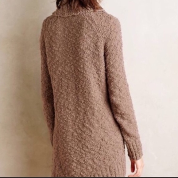 Anthropologie Moth Nubby Chunky Cowl Knit Sweater - Picture 2 of 16